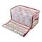 Laura Ashley Nutcracker Print 112ct. Stackable Christmas Ornament Storage Box